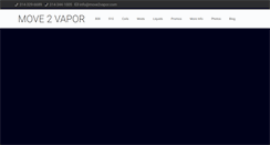 Desktop Screenshot of move2vapor.com